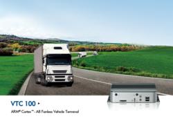Compact and rugged, the VTC 100 is an in-vehicle computer designed for the extreme transportation environment. Like all products in the VTC series, it is fanless and sustains wide temperature exposure. The VTC 100 adopts the Cortex™-A8 Processor with 720M